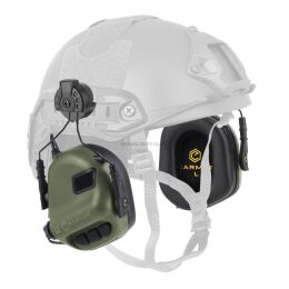 Aktywne ochronniki słuchu do hełmów M31H Mod.3 [foliage green] EARMOR