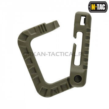 Plastic CarabinerGrimloc [OD green] M-TAC