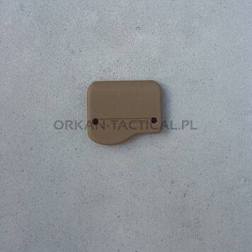 Webbing end ELASTOMER TIP ENDS 25 mm [tan] DURAFLEX