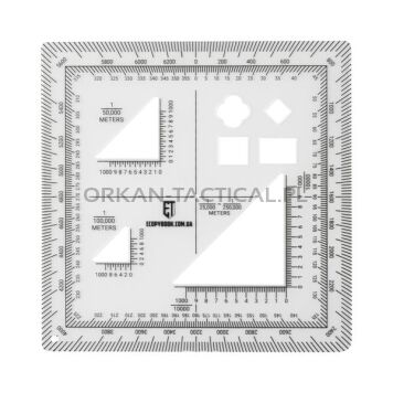 Protraktor Ecopybook Tactical Linijka GTA NATO - M-TAC