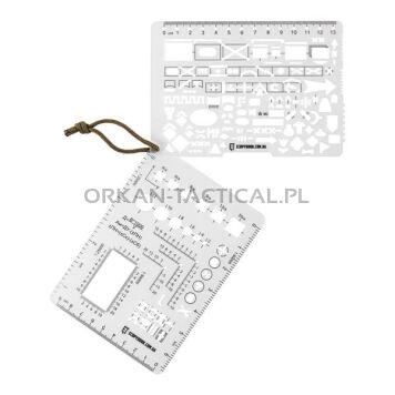 Ecopybook Tactical zestaw taktyczny linijek TZ+M NATO - M-TAC