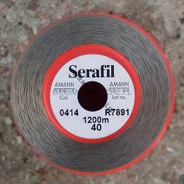 Amann hilo Serafil 80-2400m-gris-tonos 0,50 eur/100 M