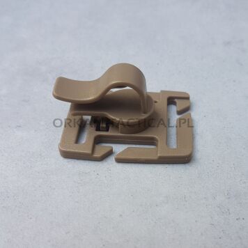 MOD.U.LOX STERNUM STRAP SYSTEM + HYDRATION TUBE CLIP [tan] DURAFLEX