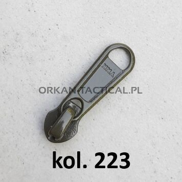 Suwak nieblokujący zwykły do taśmy 5RCF [army green] YKK