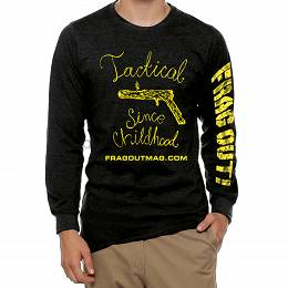 Bluzka Tactical Since Childhood Long Sleeve - FRAG OUT!