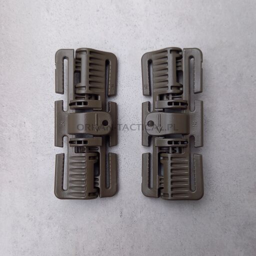 Quick release buckle ROC/80 SPLIT-BAR [NATO green] 2M