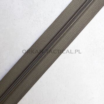 Taśma zamkowa spiralna 5RCF [army green] YKK