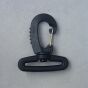 Karabińczyk PLASTI-METALLIC HOOK 38 mm [czarny] DURAFLEX