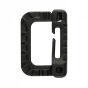 Plastic CarabinerGrimloc [black] M-TAC - 2