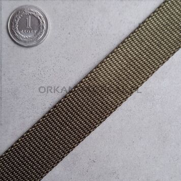Tubular webbing TS603 25 mm [dark olive] PASAMON