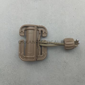 Klamra QRS SLIDE MODE (V2) (QUICK ATTACH) - Single Slot [tan] DURAFLEX